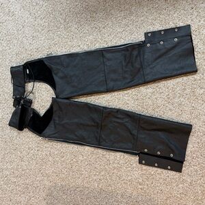 Harley-Davidson Black Leather Chaps